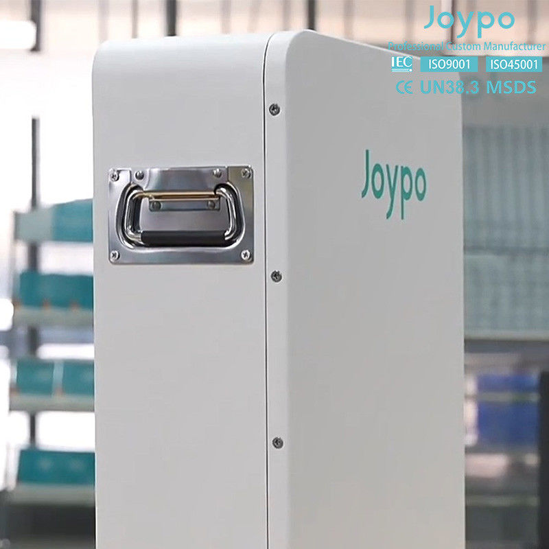 홈 태양광 발전 벽 배터리 51.2V 5KWH LiFePO4 배터리 스마트 BMS 및 디스플레이