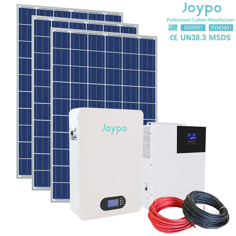 홈 태양광 발전 벽 배터리 51.2V 5KWH LiFePO4 배터리 스마트 BMS 및 디스플레이