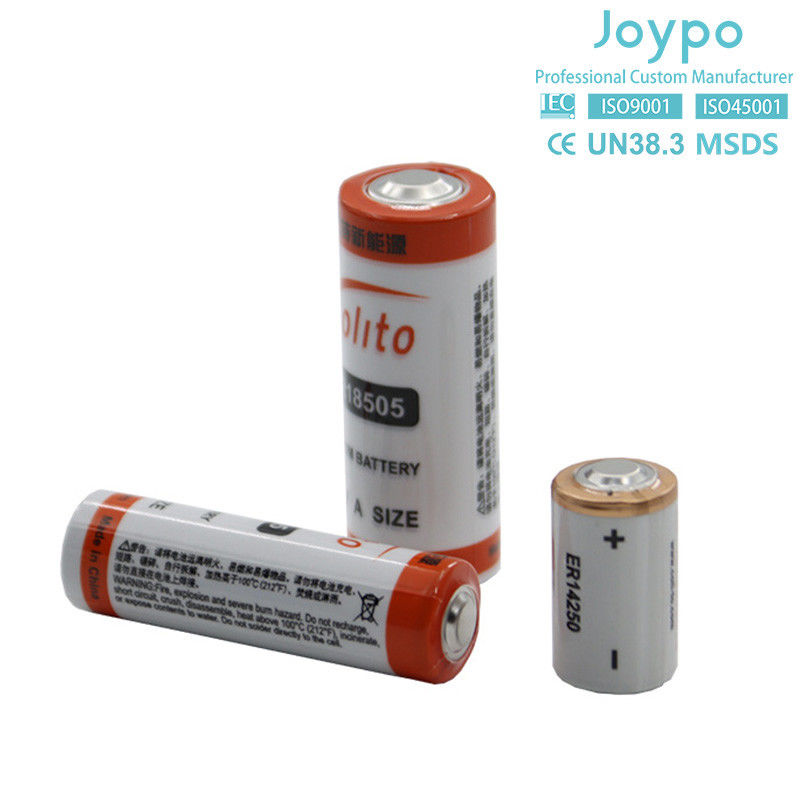 일회용 ER14250 리?? 배터리 3.6V 1.2Ah 리?? 셀 전기 계정