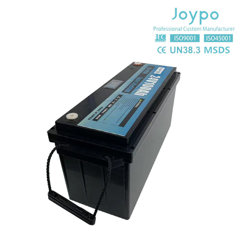 스마트 BMS 장수 24V 100Ah 리?? 이온 배터리 RV 캠퍼 Lifepo4 배터리 팩