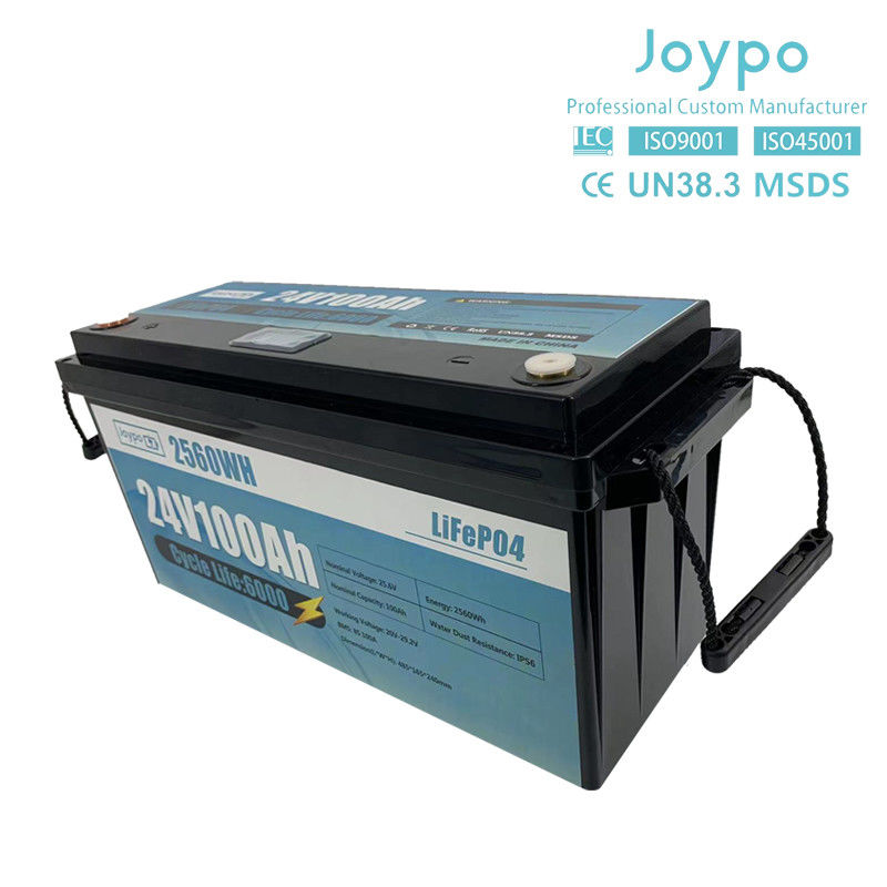 RV 캠퍼 장수 LFP Lifepo4 배터리 12V 24V 100Ah 200Ah 스마트 BMS