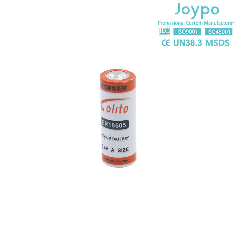 ER18505M 충전되지 않는 리?? 배터리 셀 3.6V 3000mah 고 에너지 밀도 나선형