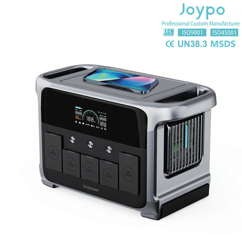 휴대용 리?? 이온 배터리 팩 1200W 태양 전력 야외 파티 및 캠핑