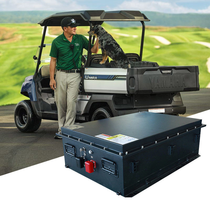 클럽 자동차 골프 카트 리?? 배터리 125Ah 51.2V LiFePO4 배터리 4000 번 사이클 수명