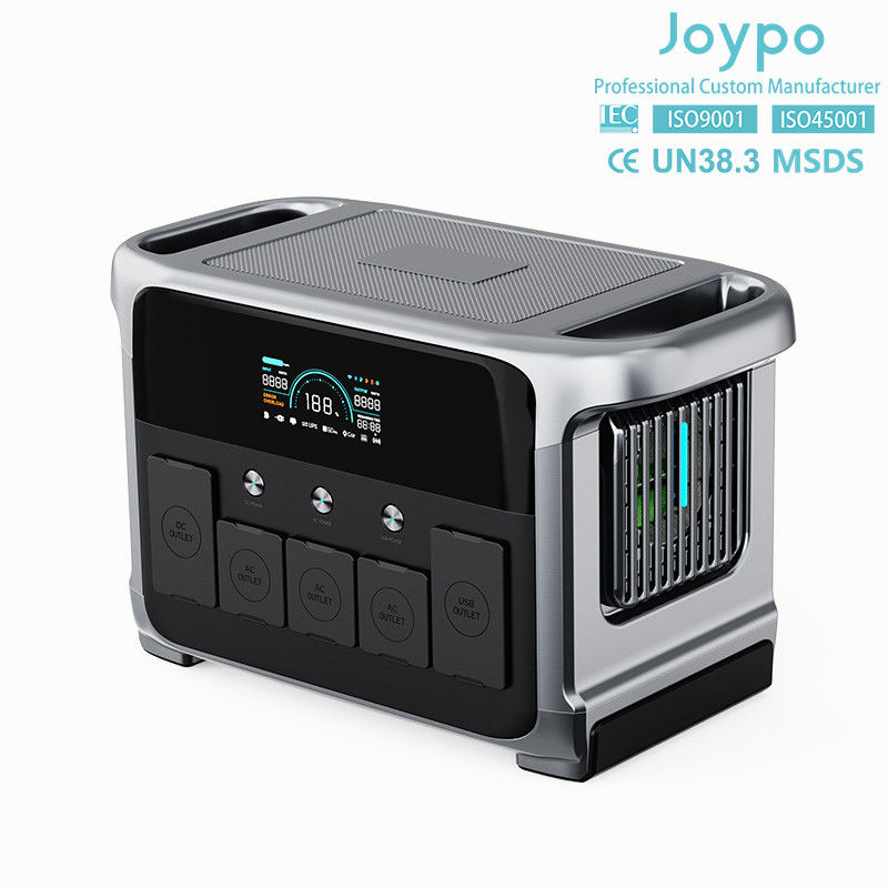 LiFePO4 배터리 휴대용 발전소 1200W 오프 그리드 태양광 발전 시스템 가정용