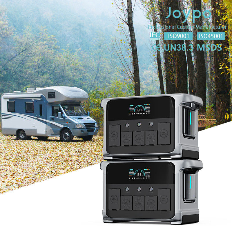 재충전 가능한 휴대용 태양광 발전기 1200W 밴 여행 및 파티용