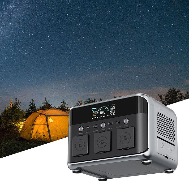 조이포 급 충전 휴대용 전력 발전기 600W 481Wh 다중 포트